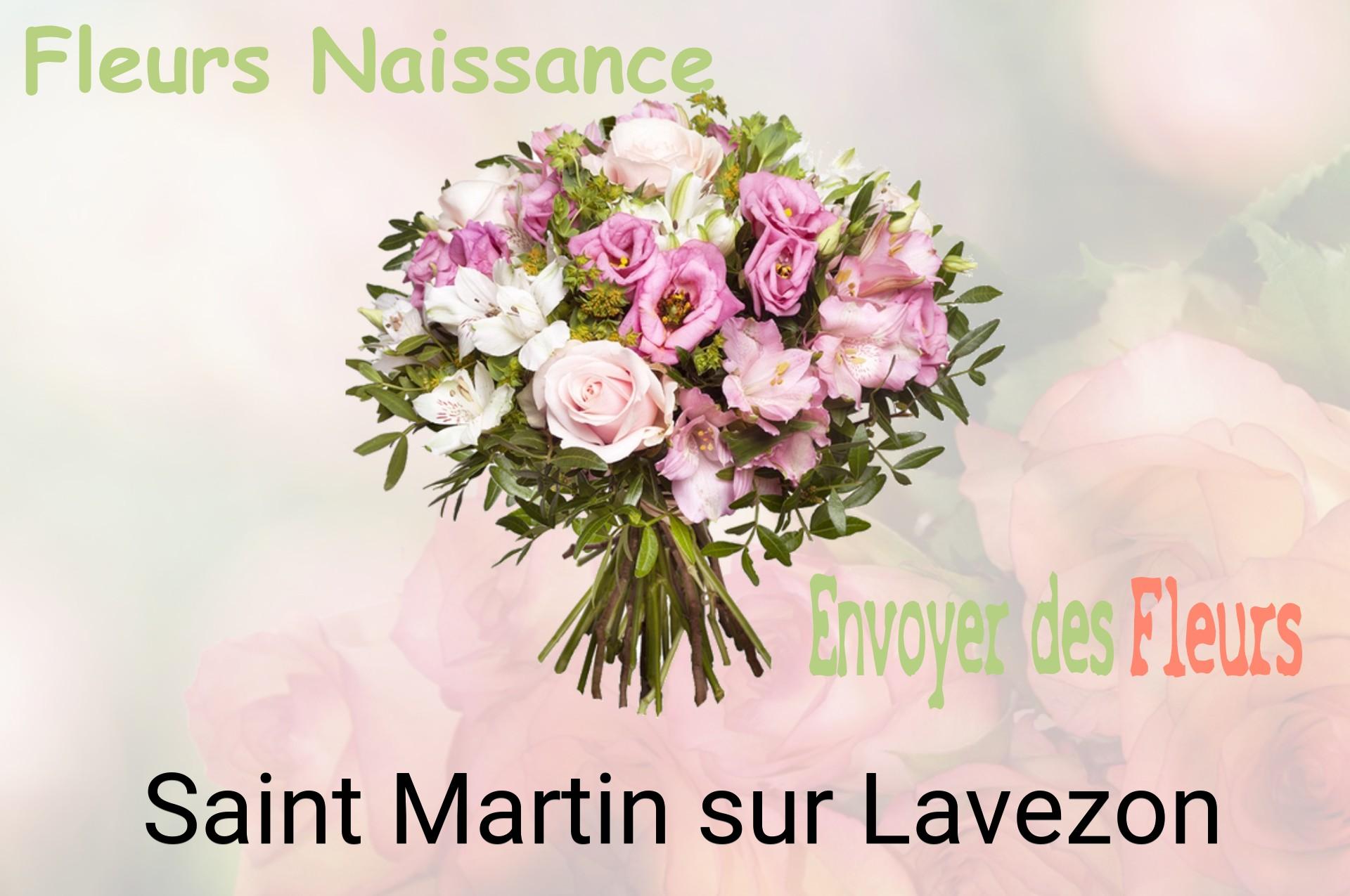 Bouquet de fleurs de naissance livré à Saint-Martin-sur-Lavezon