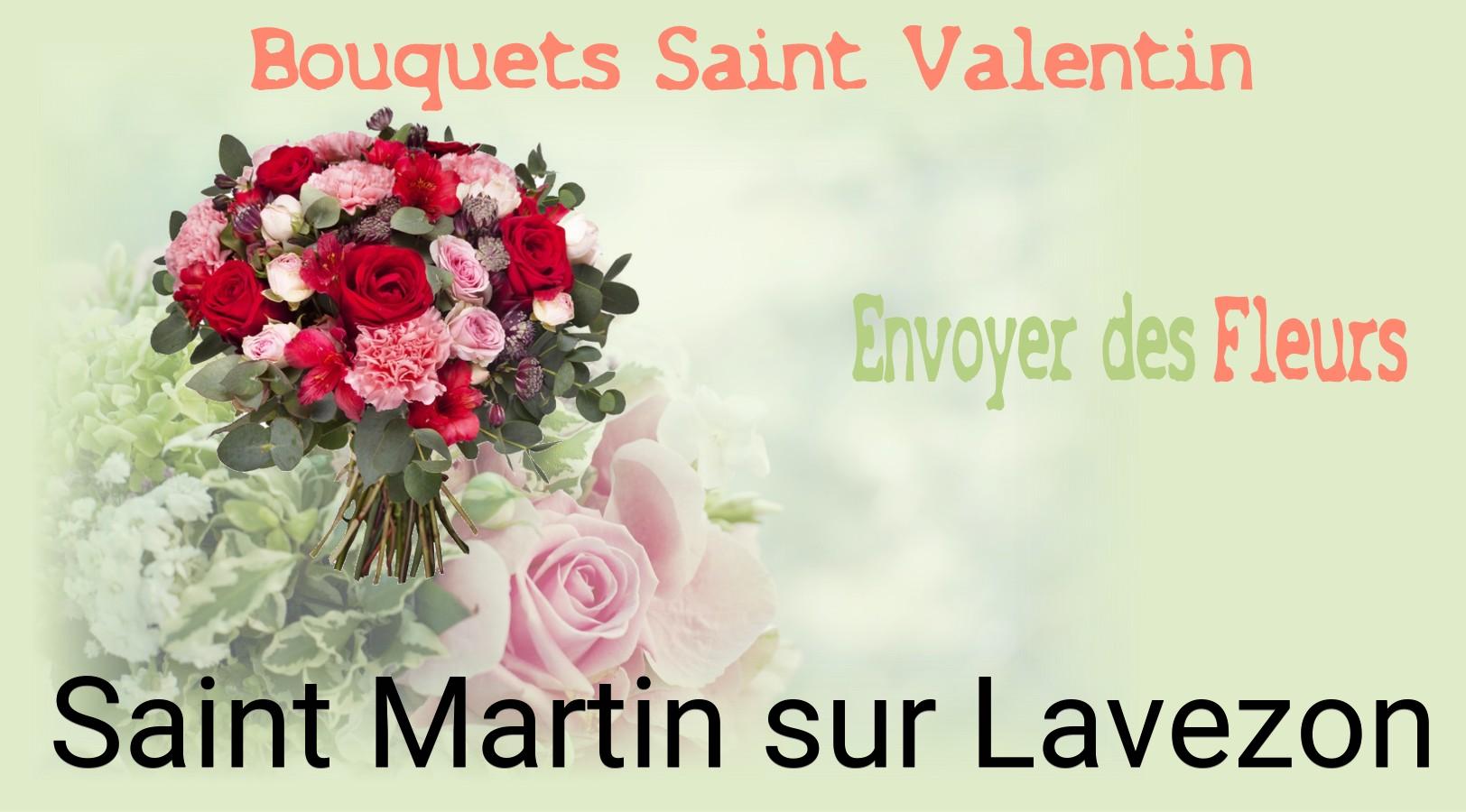 Roses de Saint-Valentin livrées à Saint-Martin-sur-Lavezon